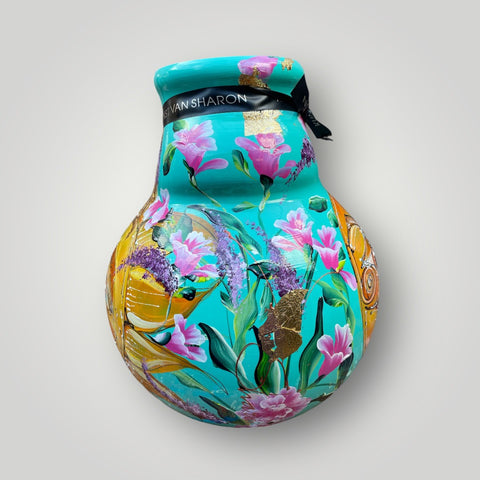 Het VAASJE | Zon en Maan Turquoise |