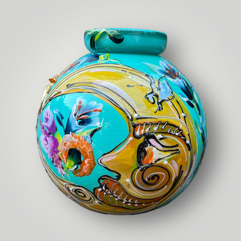 klein huisje | Turquoise Tot de maan .. |
