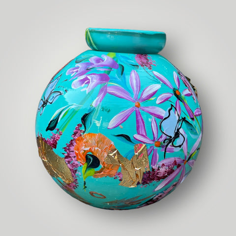 klein huisje | Turquoise Tot de maan .. |