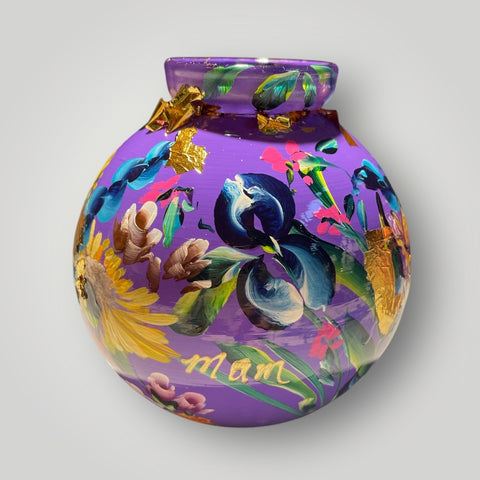 klein huisje | Bloemen en vlinders |