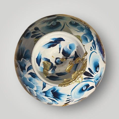 klein huisje | Delft Blauw koolmeesje |