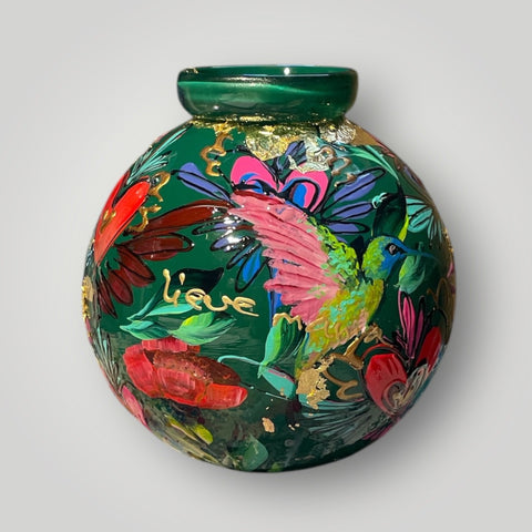 klein huisje | Groen mama en baby |