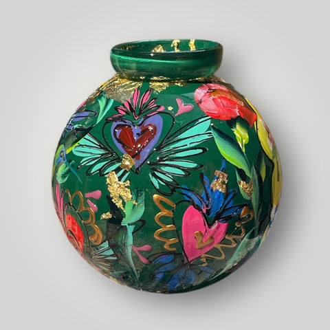 klein huisje | Groen mama en baby |