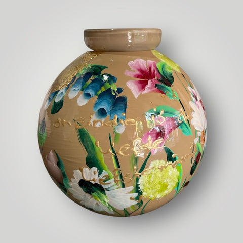 klein huisjes | Licht kasmir lieveheersbeestje en koolmeesje |