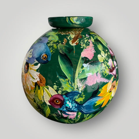 klein huisjes | Groen vissen |