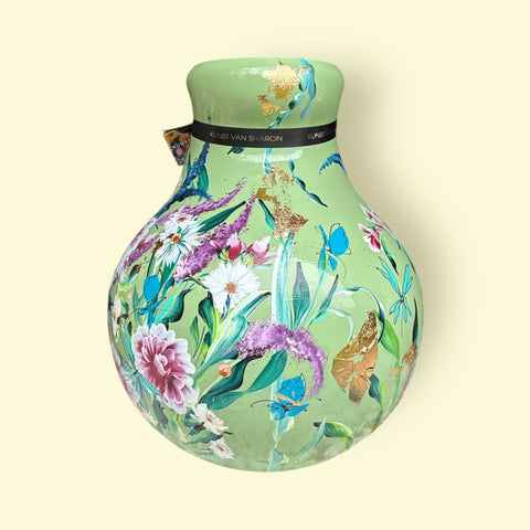 De vaas | Bloemen groen |