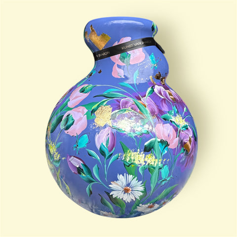 De vaas | Bloemen paars |
