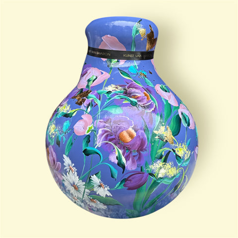 De vaas | Bloemen paars |