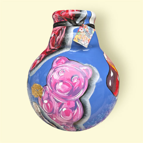 De vaas | Gummy bear blauw |