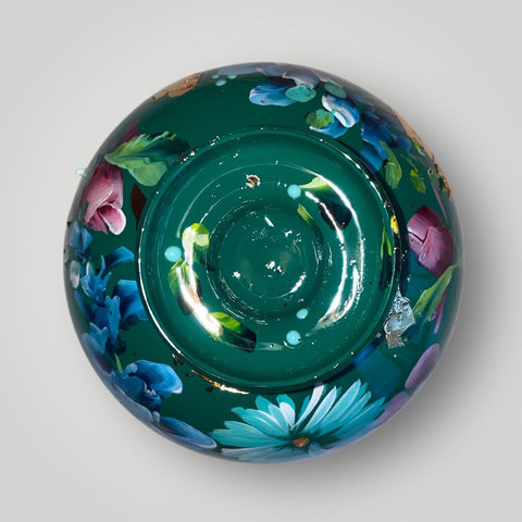 klein huisje | Groen bloemen |