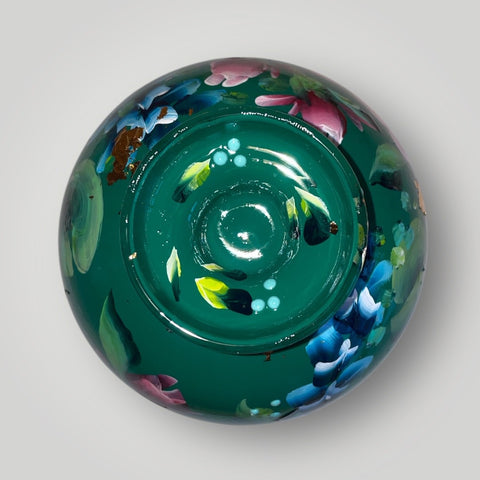 klein huisje | Groen bloemen |