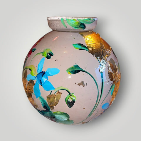 klein huisje | Licht kasmir geboortebloemen |