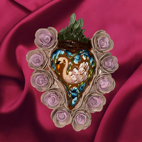 Swan ornament valentine