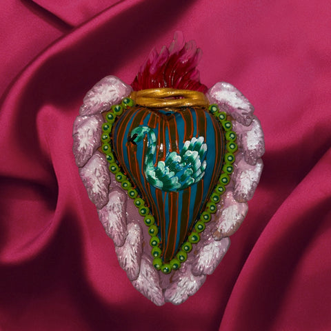 Swan ornament valentine