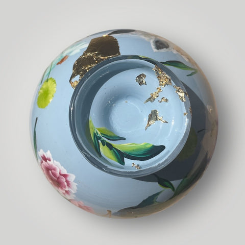 klein huisje | Licht blauw paard |