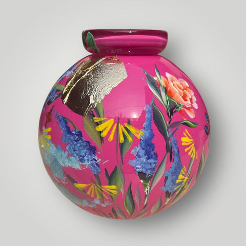 klein huisje | Fuchsia regenboog |