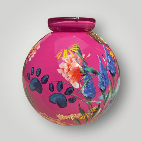 klein huisje | Fuchsia regenboog |