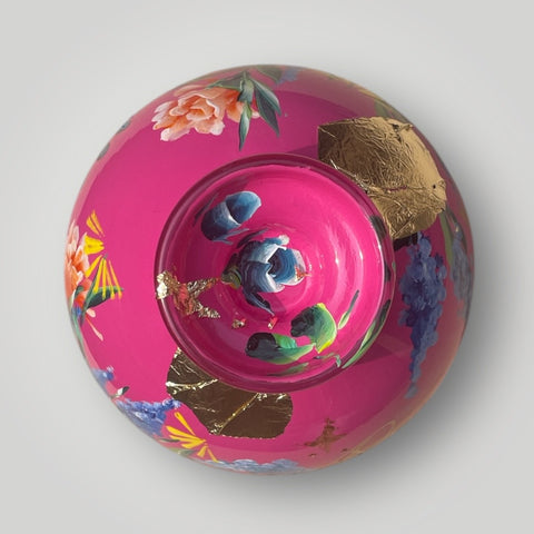 klein huisje | Fuchsia regenboog |