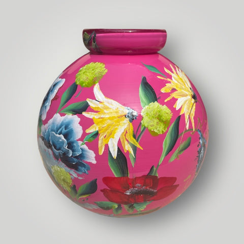 klein huisje | Fuchsia regenboog |