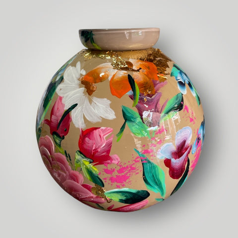 klein huisjes | Licht kasmir lieveheersbeestje en koolmeesje |