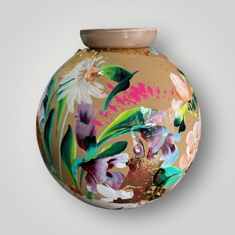 klein huisjes | Licht kasmir lieveheersbeestje en koolmeesje |