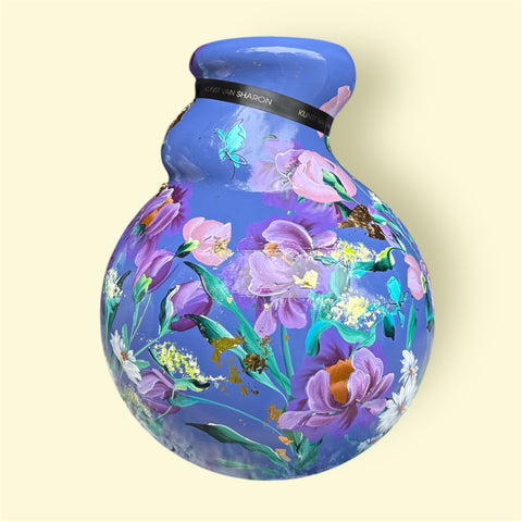 De vaas | Bloemen paars |