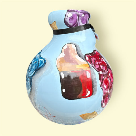 De vaas | Gummy bear licht blauw |