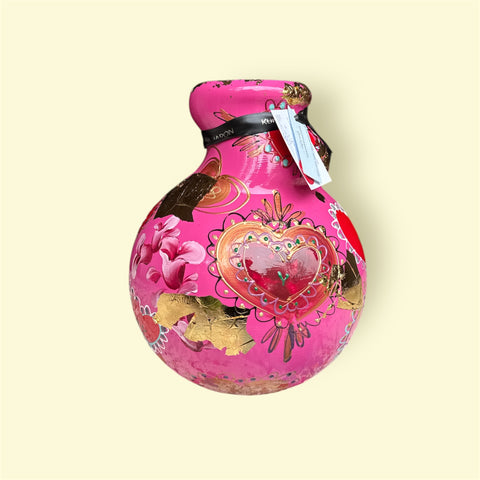 Het vaasje | Harten fuchsia |