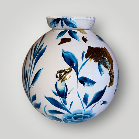 klein huisje | Delft Blauw duif |