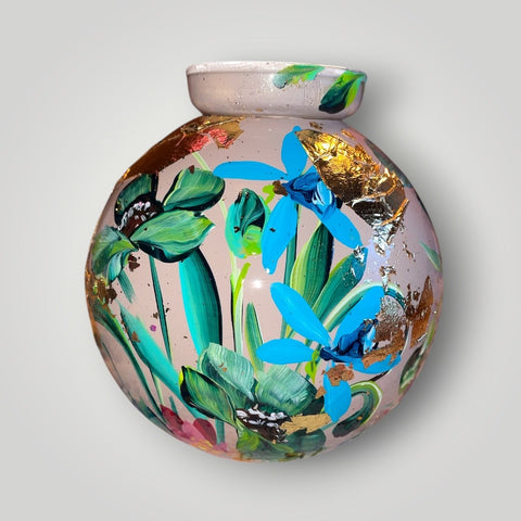 klein huisje | Licht kasmir geboortebloemen |