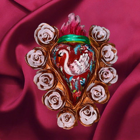 Swan ornament valentine