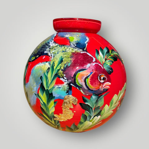 klein huisje | Rood vissen |